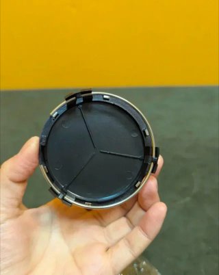 Tapabujes Mercedes Benz 75mm (4 uds)