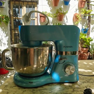 Robot amasador POWWA 1500W 6,2L azul