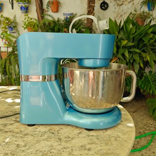 Robot amasador POWWA 1500W 6,2L azul