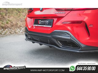 AÑADIDO DE DIFUSOR BMW M850I G15 2018-- NEGRO BRILLO