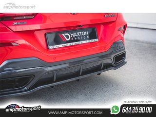 AÑADIDO DE DIFUSOR BMW M850I G15 2018-- NEGRO BRILLO