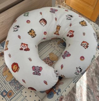 Cojín de lactancia estampado animales