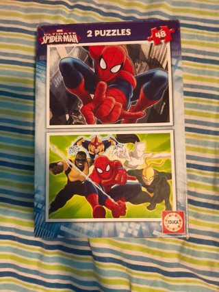 Puzle Spiderman 2 Puzzles 48 Piezas