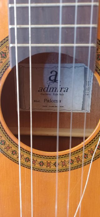 Guitarra Clásica Admira Paloma