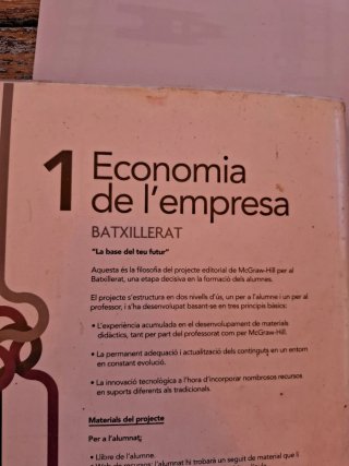Economia de l empresa 1
