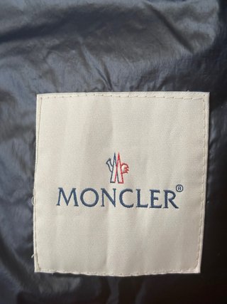 Chaleco Moncler Azul Marino Talla 4