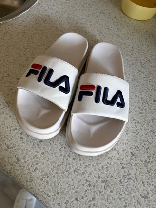 Chanclas Fila Blancas
