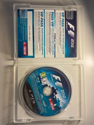 F1 2012 PS3 Formula 1 Juego