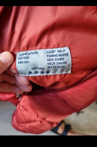 Abrigo Moncler Rojo
