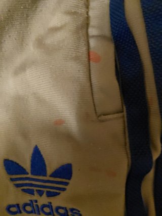 Pantalón chándal Adidas Originals gris talla 140