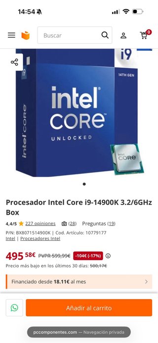 Intel Core i9-14900K CPU