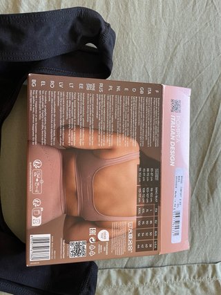 Reggiseno Pompea Nero Taglia XXL