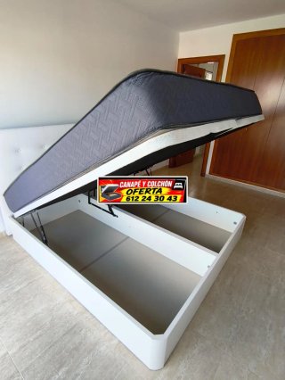 Canapé abatible y colchon 160x200 180x200 oferta