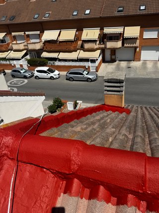 Impermeabilización de cubierta terraza patio