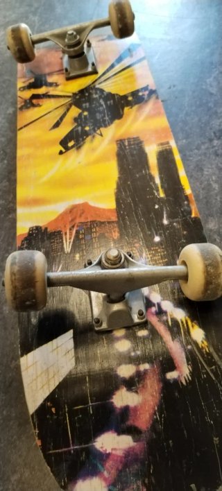 Patinete skate sk8 skateboard superscout