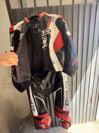Mono de moto Bela 2 piezas deportivo
