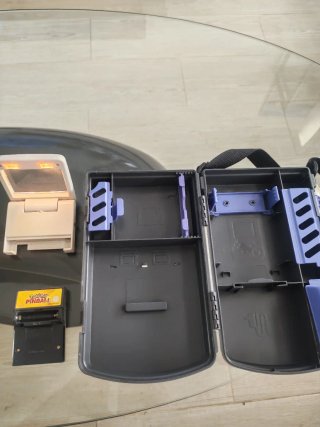Organizador game boy color y accesorios