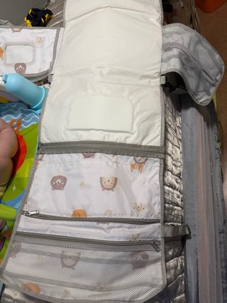 Bolso cambiador bebé estampado ositos