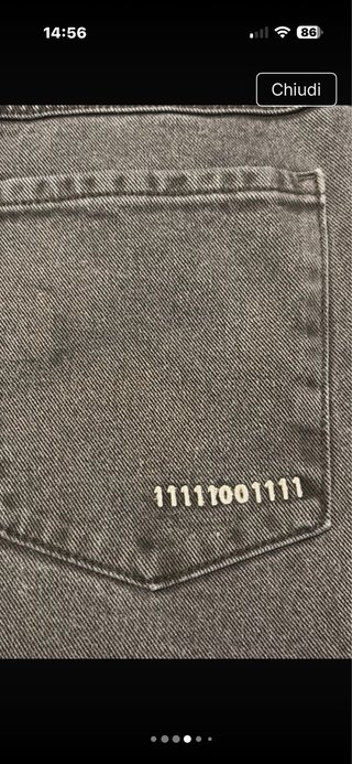 Jeans Societe Anonyme Uomo Taglia XS