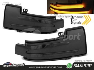 INTERMITENTES DE ESPEJO LED DINÁMICOS PARA MERCEDES CLASE G/CLASE M AHUMADOS