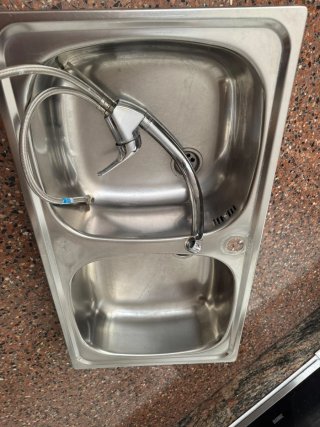 Fregadero doble acero inoxidable