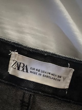 Shorts vaqueros Zara desgastados