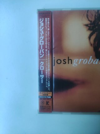 CD Josh Groban - Closer Japón OBI Nuevo