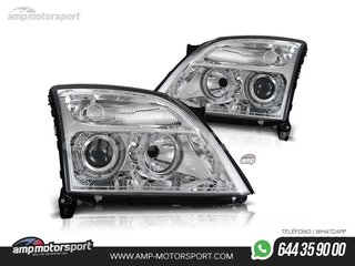 FAROS DELANTEROS OJOS DE ANGEL PARA OPEL VECTRA C