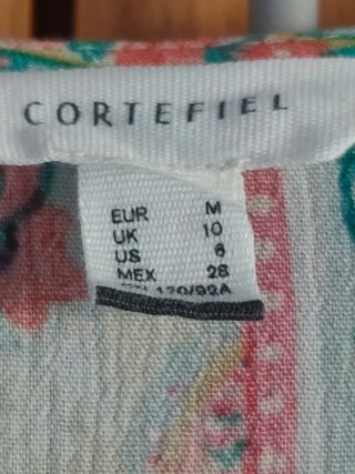 Vestido Cortefiel estampado floral
