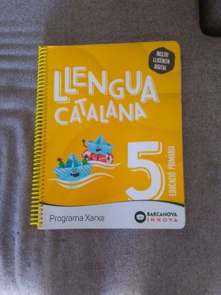 Libro Lengua Catalana 5º Primaria