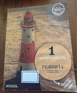 Libro de filosofia 1 de bachillerato