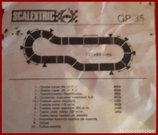 Scalextric GP-35 Grand Prix Montecarlo. Sin coches