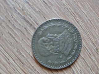 Moneda Un Peso Mexicano 1958