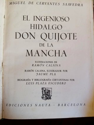 Don Quijote de la Mancha