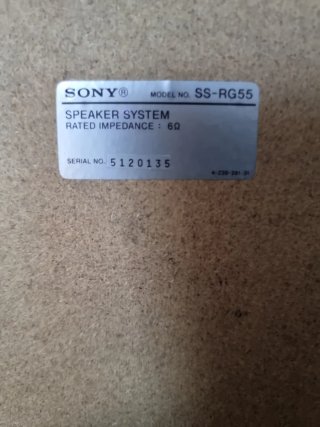 Radio Sony con 2 altavoces