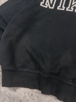Felpa Nike Vintage Spellout Nera - Boxy Fit
