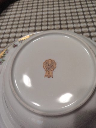 Limoges Piatto da portata floreale