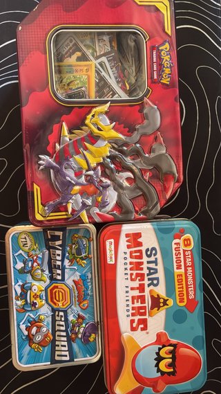 Lote Cajas Pokémon, Superthings y Star Monsters