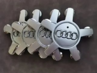 135mm Tapas Audi Centro Rueda Llanta Tapabujes