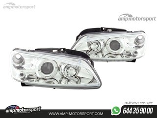 FAROS DELANTEROS OJOS DE ANGEL PARA PEUGEOT 106