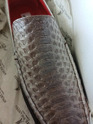 Zapatos Angel Infantes Colección Piel Serpiente