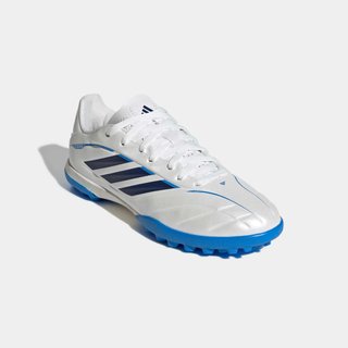 Botas de fútbol multitacos Copa Pure IV Club Niño Blanco