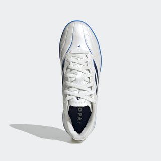 Botas de fútbol multitacos Copa Pure IV Club Niño Blanco
