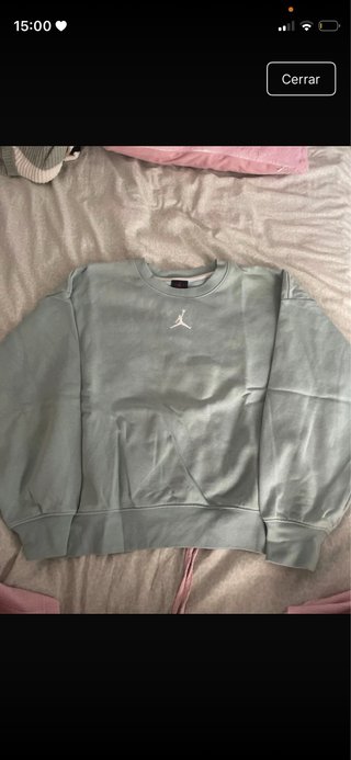Sudadera Jordan Verde Agua