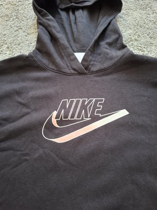 Sudadera Nike Negra con Logo