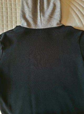 Sudadera Puma Hombre Negra y Gris