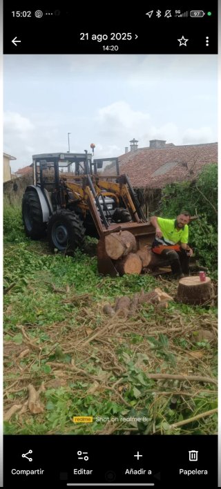 Tractor Lamborghini 64cv con pala