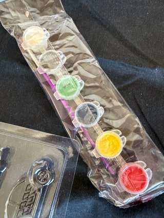 Kit para modelar y pintar coches de arcilla