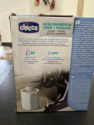 Calienta biberones Chicco Casa + viaje