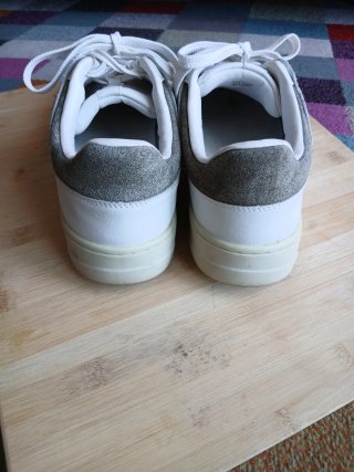 Zapatillas Mango Blancas y Grises